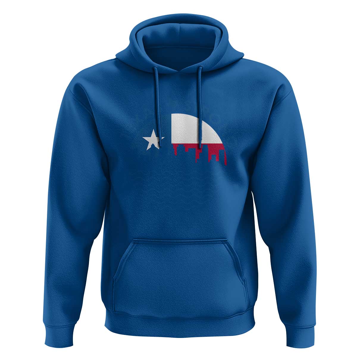 Strong Texas Hoodie Retro Flag Resilient Texans Pride - Wonder Print Shop