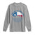 Strong Texas Long Sleeve Shirt Retro Flag Resilient Texans Pride - Wonder Print Shop
