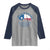 Strong Texas Raglan Shirt Retro Flag Resilient Texans Pride - Wonder Print Shop