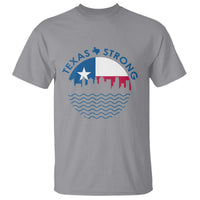 Strong Texas T Shirt Retro Flag Resilient Texans Pride - Wonder Print Shop