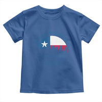 Strong Texas Toddler T Shirt Retro Flag Resilient Texans Pride - Wonder Print Shop