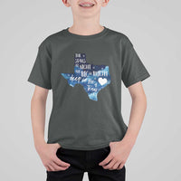 Texas Pride T Shirt For Kid The Stars at Night Are Big and Bright - Wonder Print Shop