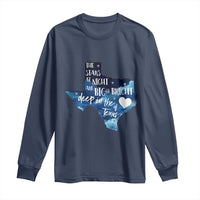 Texas Pride Long Sleeve Shirt The Stars at Night Are Big and Bright - Wonder Print Shop