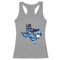 Texas Pride Racerback Tank Top The Stars at Night Are Big and Bright - Wonder Print Shop