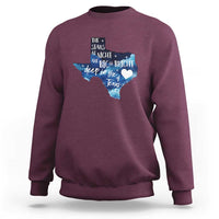 Texas Pride Sweatshirt The Stars at Night Are Big and Bright - Wonder Print Shop