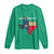 Strong Texas Long Sleeve Shirt Retro Lone Star State Pride Distressed Flag - Wonder Print Shop