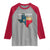 Strong Texas Raglan Shirt Retro Lone Star State Pride Distressed Flag - Wonder Print Shop