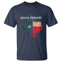 Strong Texas T Shirt Retro Lone Star State Pride Distressed Flag - Wonder Print Shop