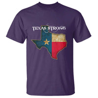 Strong Texas T Shirt Retro Lone Star State Pride Distressed Flag - Wonder Print Shop
