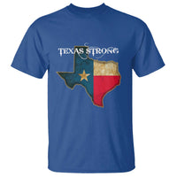 Strong Texas T Shirt Retro Lone Star State Pride Distressed Flag - Wonder Print Shop