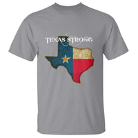 Strong Texas T Shirt Retro Lone Star State Pride Distressed Flag - Wonder Print Shop