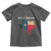 Strong Texas Toddler T Shirt Retro Lone Star State Pride Distressed Flag - Wonder Print Shop