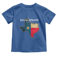 Strong Texas Toddler T Shirt Retro Lone Star State Pride Distressed Flag - Wonder Print Shop