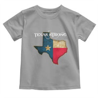 Strong Texas Toddler T Shirt Retro Lone Star State Pride Distressed Flag - Wonder Print Shop