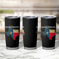 Strong Texas Tumbler Cup Retro Lone Star State Pride Distressed Flag - Wonder Print Shop