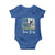 Retro Strong Texas Baby Onesie Bluebonnets Longhorn Cowboy Western Pride - Wonder Print Shop