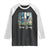 Retro Strong Texas Raglan Shirt Bluebonnets Longhorn Cowboy Western Pride - Wonder Print Shop