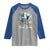 Retro Strong Texas Raglan Shirt Bluebonnets Longhorn Cowboy Western Pride - Wonder Print Shop