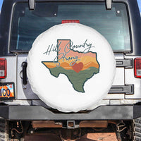 Hill Country Strong Spare Tire Cover Texas Pride for Resilient Texans Retro - Wonder Print Shop