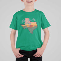 Hill Country Strong T Shirt For Kid Texas Pride for Resilient Texans Retro - Wonder Print Shop