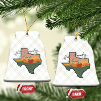 Hill Country Strong Ceramic Ornament Texas Pride for Resilient Texans Retro - Wonder Print Shop