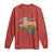 Hill Country Strong Long Sleeve Shirt Texas Pride for Resilient Texans Retro - Wonder Print Shop
