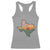 Hill Country Strong Racerback Tank Top Texas Pride for Resilient Texans Retro - Wonder Print Shop