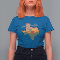 Hill Country Strong T Shirt For Women Texas Pride for Resilient Texans Retro - Wonder Print Shop