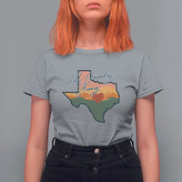 Hill Country Strong T Shirt For Women Texas Pride for Resilient Texans Retro - Wonder Print Shop