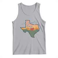 Hill Country Strong Tank Top Texas Pride for Resilient Texans Retro - Wonder Print Shop