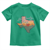 Hill Country Strong Toddler T Shirt Texas Pride for Resilient Texans Retro - Wonder Print Shop