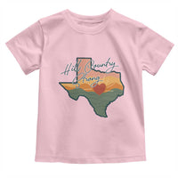 Hill Country Strong Toddler T Shirt Texas Pride for Resilient Texans Retro - Wonder Print Shop