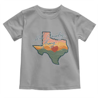 Hill Country Strong Toddler T Shirt Texas Pride for Resilient Texans Retro - Wonder Print Shop