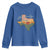 Hill Country Strong Youth Sweatshirt Texas Pride for Resilient Texans Retro - Wonder Print Shop