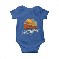 Hill Country Strong Baby Onesie Texas Support Retro Enchanted Rock - Wonder Print Shop