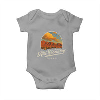 Hill Country Strong Baby Onesie Texas Support Retro Enchanted Rock - Wonder Print Shop
