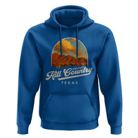 Hill Country Strong Hoodie Texas Support Retro Enchanted Rock - Wonder Print Shop