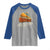 Hill Country Strong Raglan Shirt Texas Support Retro Enchanted Rock - Wonder Print Shop