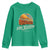 Hill Country Strong Youth Sweatshirt Texas Support Retro Enchanted Rock - Wonder Print Shop