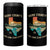Kerr County Texas 4 in 1 Can Cooler Tumbler Retro Hill Country Nature Scene Outdoors - Wonder Print Shop