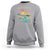 Kerr County Texas Sweatshirt Retro Hill Country Nature Scene Outdoors - Wonder Print Shop