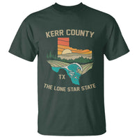 Kerr County Texas T Shirt Retro Hill Country Nature Scene Outdoors - Wonder Print Shop