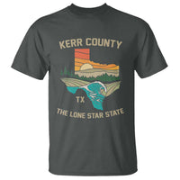 Kerr County Texas T Shirt Retro Hill Country Nature Scene Outdoors - Wonder Print Shop
