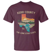 Kerr County Texas T Shirt Retro Hill Country Nature Scene Outdoors - Wonder Print Shop