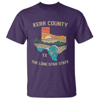 Kerr County Texas T Shirt Retro Hill Country Nature Scene Outdoors - Wonder Print Shop