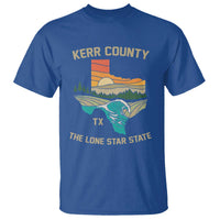 Kerr County Texas T Shirt Retro Hill Country Nature Scene Outdoors - Wonder Print Shop