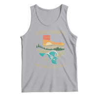 Kerr County Texas Tank Top Retro Hill Country Nature Scene Outdoors - Wonder Print Shop
