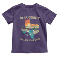Kerr County Texas Toddler T Shirt Retro Hill Country Nature Scene Outdoors - Wonder Print Shop