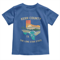 Kerr County Texas Toddler T Shirt Retro Hill Country Nature Scene Outdoors - Wonder Print Shop