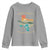 Kerr County Texas Youth Sweatshirt Retro Hill Country Nature Scene Outdoors - Wonder Print Shop